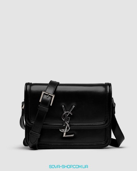 Жіноча сумка Yves Saint Laurent Solferino Black/Silver Premium фото