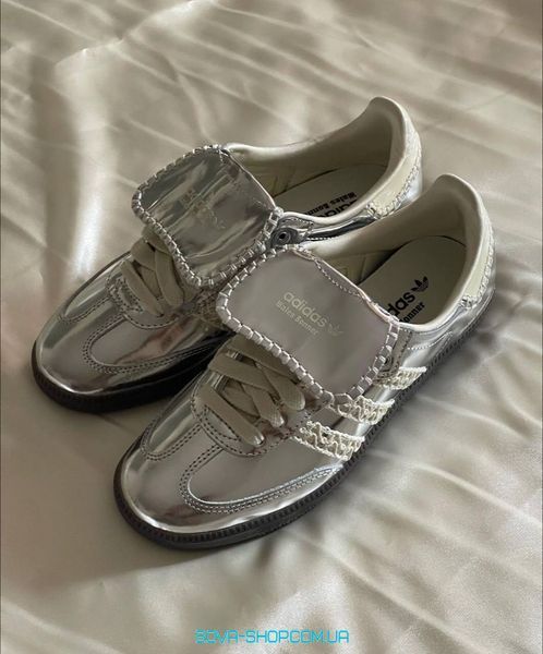 Жіночі кросівки Adidas Samba x Wales Bonner "Silver" фото
