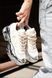 Женские кроссовки Raf Simons Ozweego Cream White Silver Metallic Adidas 3155m00 фото 2
