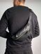 Мужская бананка Burberry Bum Bag Embossing Leather Premium re-10930 фото 3