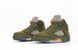 Мужские баскетбольные кроссовки Nike Air Jordan 5 Retro Gs 2024 Olive 440888-308 Premium re-12595 фото 2
