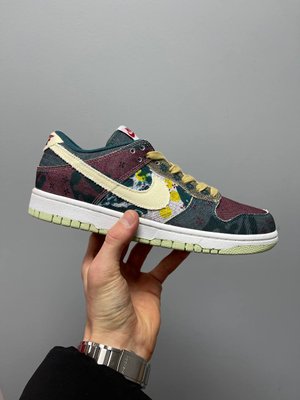 Мужские баскетбольные кроссовки Nike Dunk Low SP ‘Community Garden’ фото