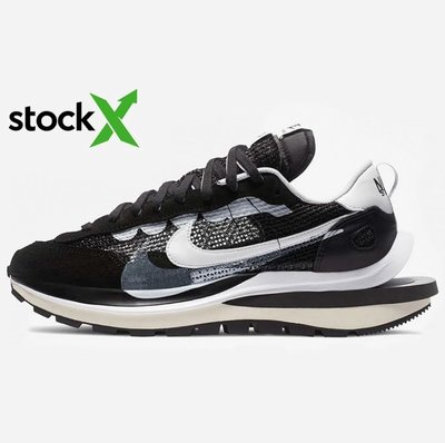 Чоловічі кросівки Nike Sacai VaporWaffle Black Grey фото