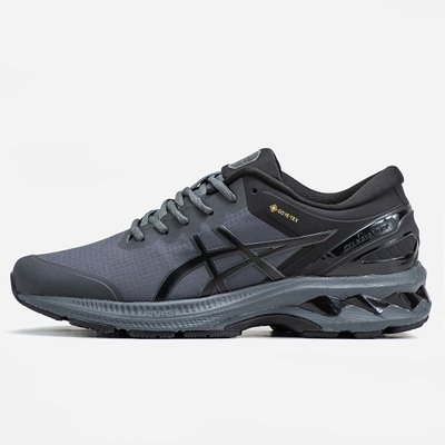 Чоловічі кросівки Asics Gel-Kayano 27 Gore-Tex Grey Black фото