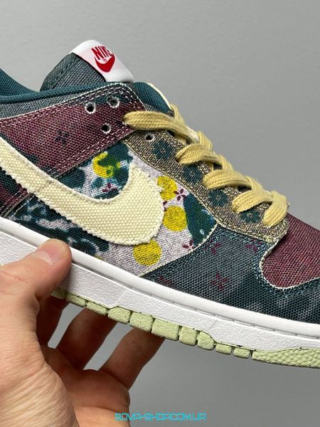 Мужские баскетбольные кроссовки Nike Dunk Low SP ‘Community Garden’ фото