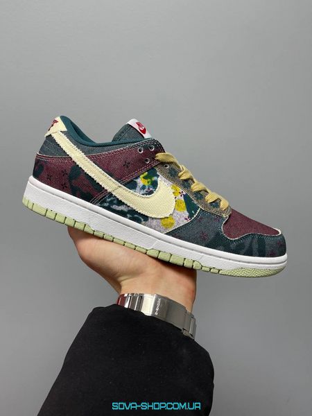 Мужские баскетбольные кроссовки Nike Dunk Low SP ‘Community Garden’ фото