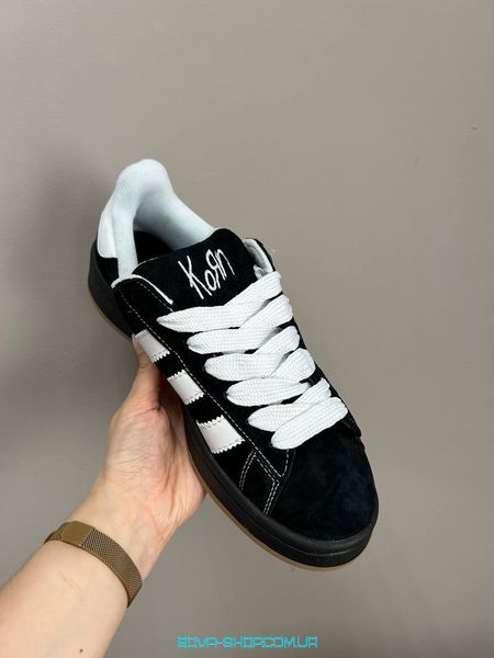 Чоловічі та жіночі кросівки Adidas Campus 00s x KORN Black (Original Box) Premium фото