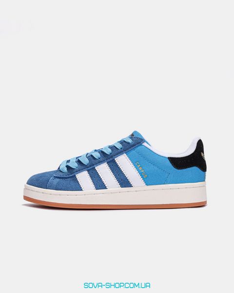 Жіночі кросівки Adidas Campus 00s Bright Blue Dark Marine фото