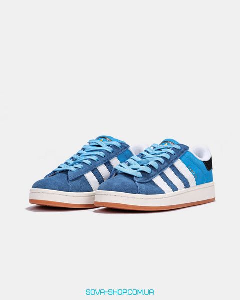 Женские кроссовки Adidas Campus 00s Bright Blue Dark Marine фото