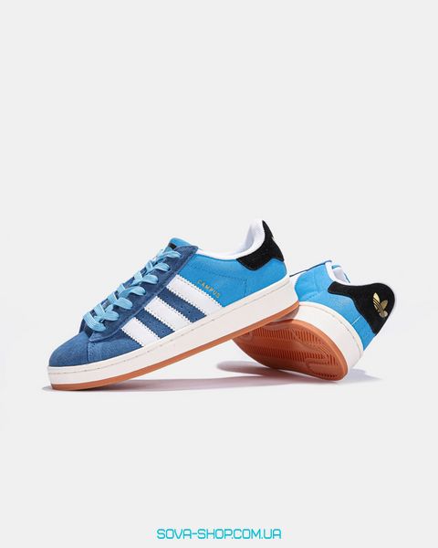 Женские кроссовки Adidas Campus 00s Bright Blue Dark Marine фото