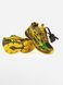 Мужские и женские кроссовки Off-White "Be Right Back" Brown/Yellow re-129371 фото 2