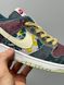 Чоловічі баскетбольні кросівки Nike Dunk Low SP ‘Community Garden’ re-8981 фото 6