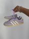 Женские кроссовки Adidas Samba LIilac Suede re-11770 фото 7