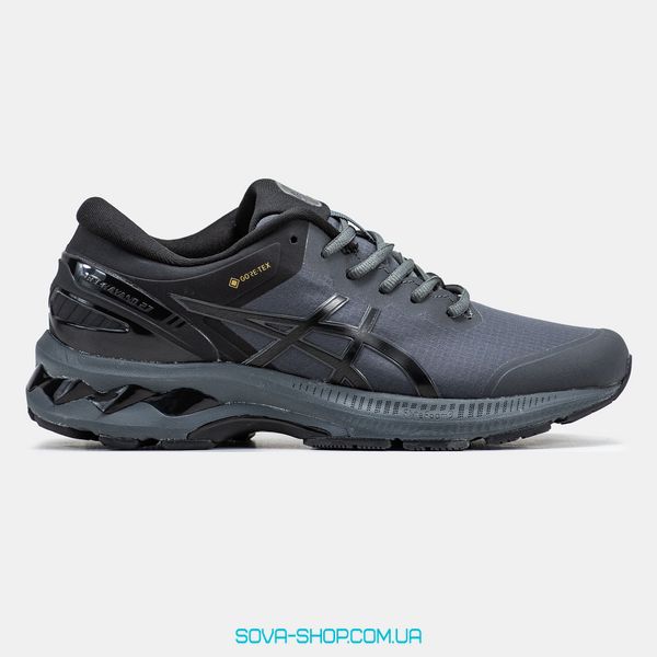 Мужские кроссовки Asics Gel-Kayano 27 Gore-Tex Grey Black фото