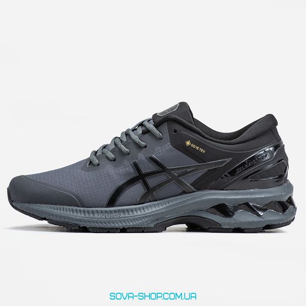 Мужские кроссовки Asics Gel-Kayano 27 Gore-Tex Grey Black фото