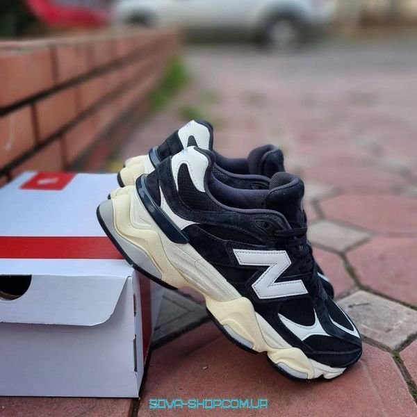 Унисекс кроссовки New Balance 9060 Black Beige фото
