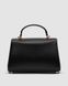 Женская сумка Coach Eliza Top Handle In Signature Canvas Black Premium re-11355 фото 3