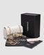Жіноча сумка Chanel Classic 1.55 Small Single Flap in White/Gold Premium re-127412 фото 1