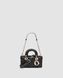 Жіноча сумка Christian Dior Lady D-Joy Small Bag Black Premium re-127384 фото 3