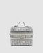 Жіноча сумка Christian Dior Travel Small Vanity Bag Grey Premium re-128994 фото 3