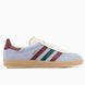 Женские и мужские кроссовки Adidas Gazelle Indoor Blue Dawn College Burgundy Green IG4994 re-11205 фото 1