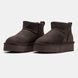 Жіночі зимові ботинки UGG Ultra Mini Platform Brown Premium re-11948 фото 6