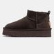 Женские зимние ботинки UGG Ultra Mini Platform Brown Premium re-11948 фото 1