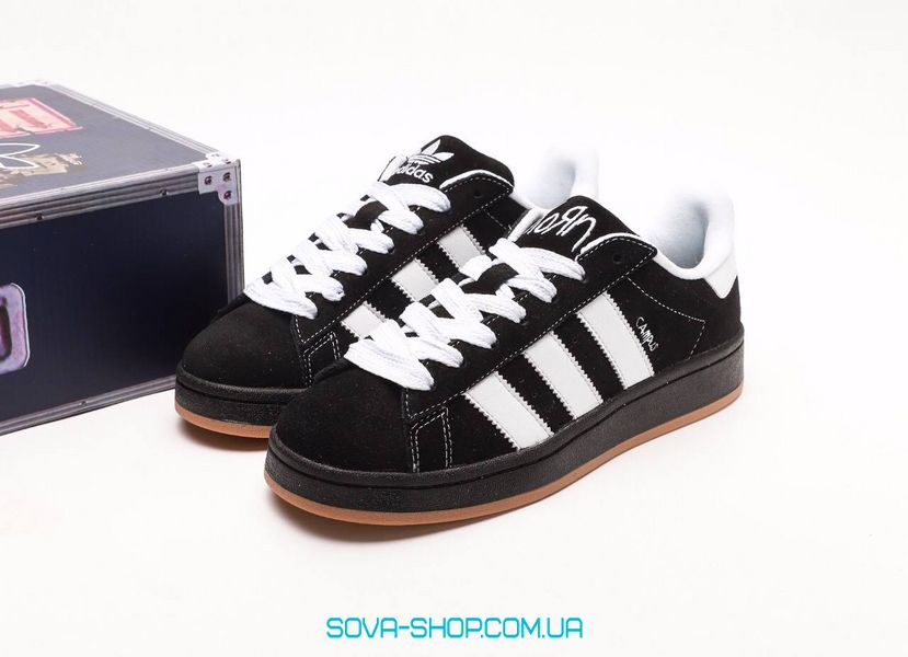 Мужские и женские кроссовки Adidas Campus 00s x KORN Black (Original Box) Premium фото