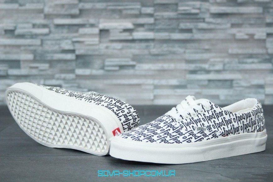 Женские кеды Era x Fear Of God White V a n s фото