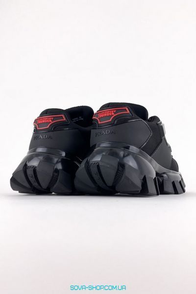 Кросівки жіночі PRADA Cloudbust Thunder Triple Black фото