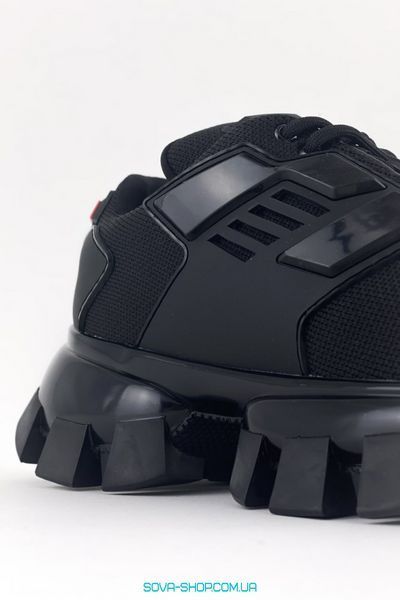 Кросівки жіночі PRADA Cloudbust Thunder Triple Black фото