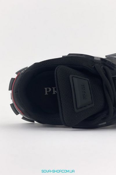 Кросівки жіночі PRADA Cloudbust Thunder Triple Black фото