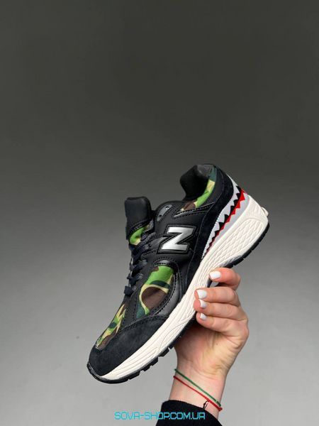 Мужские кроссовки New Balance 2002R "BAPE" фото