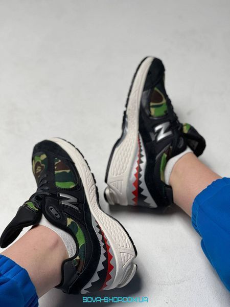 Мужские кроссовки New Balance 2002R "BAPE" фото