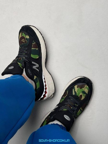 Мужские кроссовки New Balance 2002R "BAPE" фото