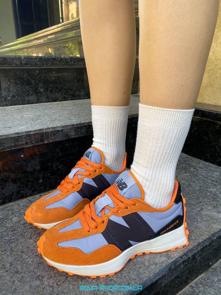 Жіночі кросівки New Balance 327 Orange фото