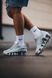 Чоловічі кросівки Nike SHOX TL Silver re-5802 фото 8
