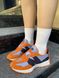 Женские кроссовки New Balance 327 Orange re-8716 фото 5
