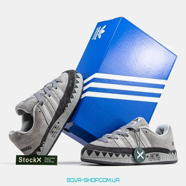 Чоловічі кросівки Adidas Adimatic x Neighborhood Grey фото
