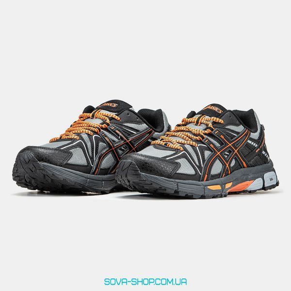 Мужские кроссовки Asics Gel Kahana 8 Black Grey Orange фото