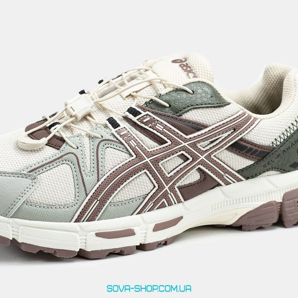 Чоловічі кросівки Asics Gel-Kahana 8 Gore-Tex Beige/Brown/Green фото