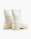 Зимние женские кожаные ботинки The Row Beige Boots re-5526 фото 4