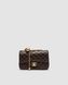 Женская сумка Chanel Classic 1.55 Small Single Flap in Brown/Gold Premium re-127413 фото 3