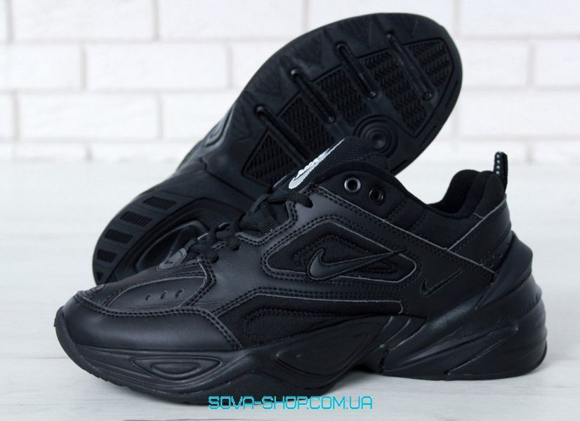 Чоловічі кросівки M2K Tekno Black/Black Nike фото