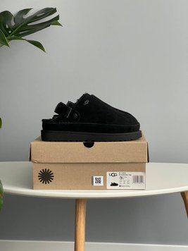 Жіночі зимові ботинки UGG Goldenstar Clog Black PREMIUM фото