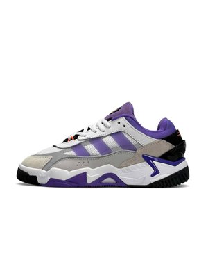 Женские кроссовки Adidas Niteball ll White Grey Purple 2.0 фото