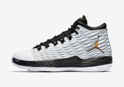 Мужские баскетбольные кроссовки Air Jordan Melo M13 White/black Nike фото