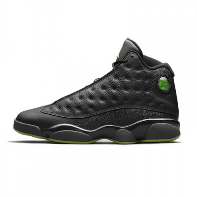 Чоловічі баскетбольні кросівки Air Jordan 13 Altitude Black/Green Nike фото