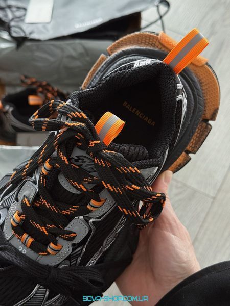 Чоловічі кросівки Balenciaga 3xl Dirty Orange Black Premium фото