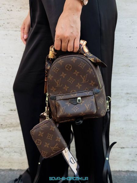 Жіночий набір Louis Vuitton сумочка, гаманець, ключниця, хустинка Premium фото